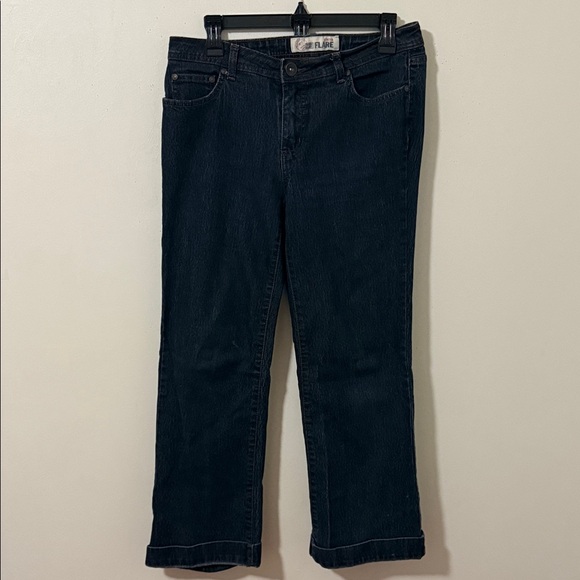 Faded Glory Women's Straight Leg Jeans - Deep Blue - Picture 1 of 4